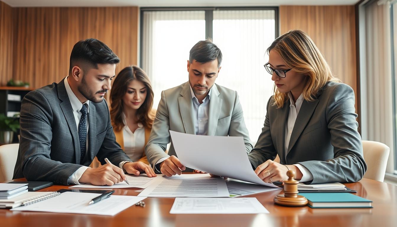 Property settlement documents and transfer review